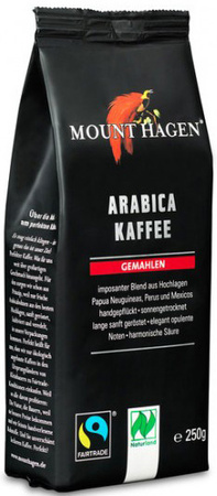 Arabica 100 % Fair Trade Ground Coffee Bio 250 g