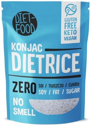 Riso Shirataki di Konjac senza glutine 200 g – Diet-Food