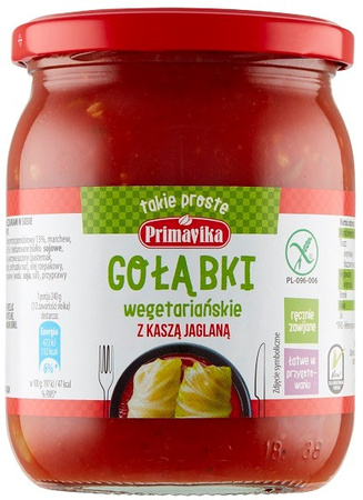 Verze ripiene vegetariane con semole di miglio senza glutine 480 g – Primavika