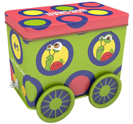 Carro: snack e gelatine di frutta con giocattolo e adesivo senza glutine 107g - Bob Snail (prodotto stagionale)