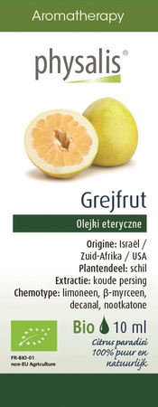 Olio essenziale di pompelmo (pompelmoes) bio 10 ml