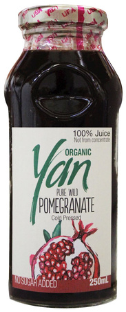 Succo di melograno biologico 250 ml – Yan