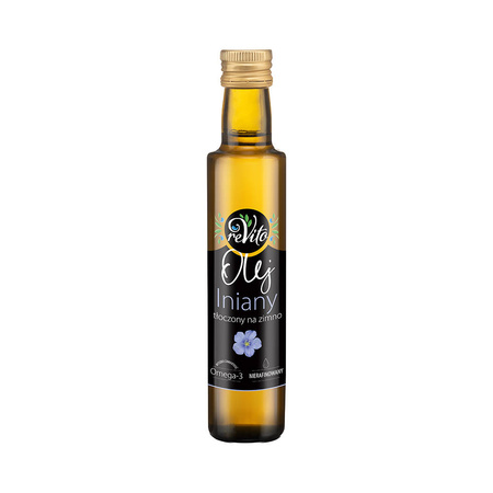 Olio di semi di lino spremuto a freddo 250 ml - Revito