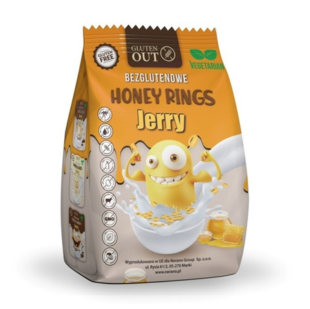 Ruote per la colazione senza glutine con miele 375 g