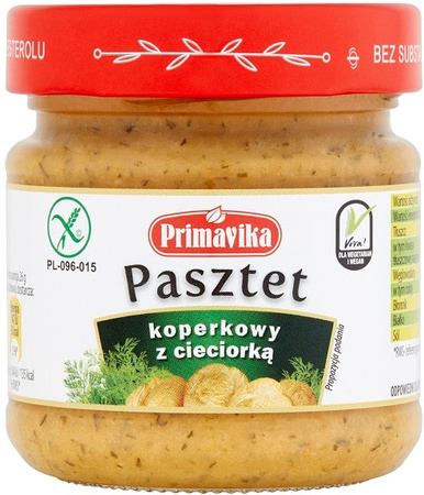 Paté all'aneto con ceci 160 g – Primavika