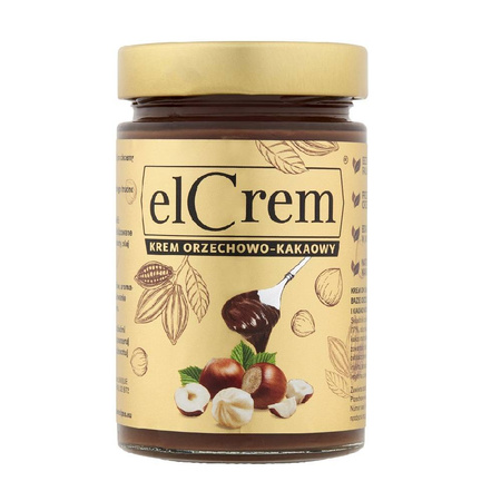 Crema alle nocciole e cacao 350 g – Elcrem