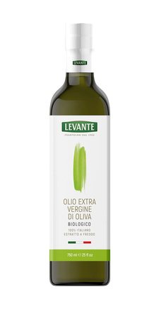 Olio extra vergine di oliva biologico 750 ml – Levante
