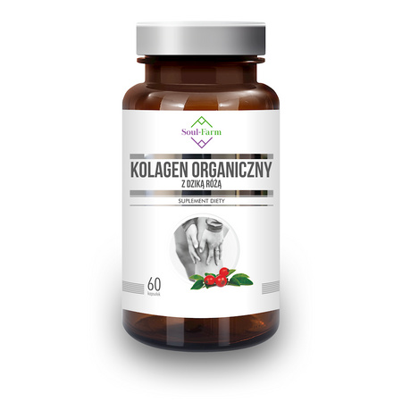 Collagene marino con rosa canina integratore alimentare 60 capsule (400 mg) – Soul Farm