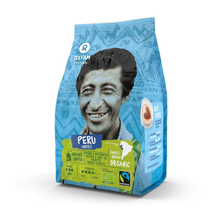 Caffè macinato Arabica 100% Perù equo e solidale BIO 250 g
