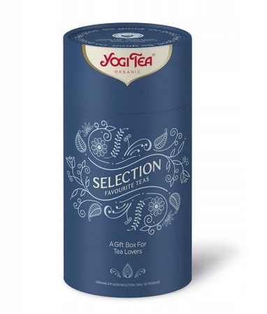 Tisana selezione regalo biologica (5 gusti) (30 x 2 g) 60 g – Yogi Tea