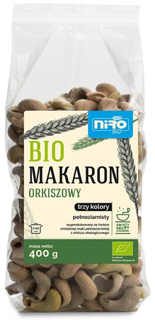 Pasta di farro tre colori 400 g bio