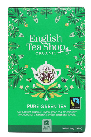 Tè verde (20x2) BIOLOGICO 40 g – English Tea Shop