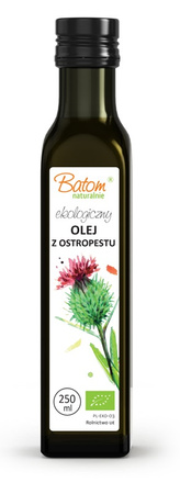 Olio di cardo mariano vergine biologico 250 ml – Batom