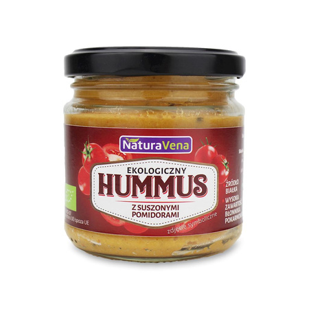 Hummus di pomodoro biologico 185 g – Naturavena