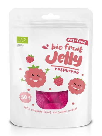 Gelatina di frutta al lampone BIO 50g
