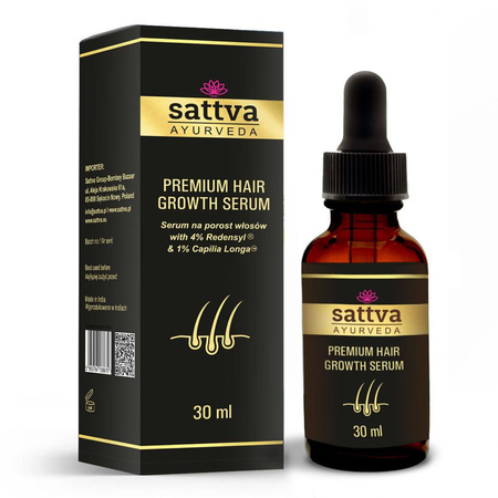 Siero per la crescita dei capelli 30 ml - Sattva (Ayurveda)