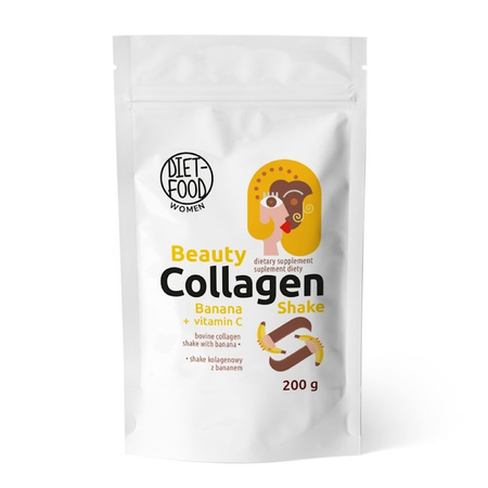 Beauty Collagen Shake Banana integratore alimentare 200 g - Diet-Food