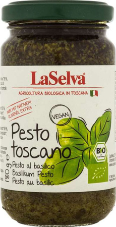 Pesto al basilico Biologico 180 g – La Selva