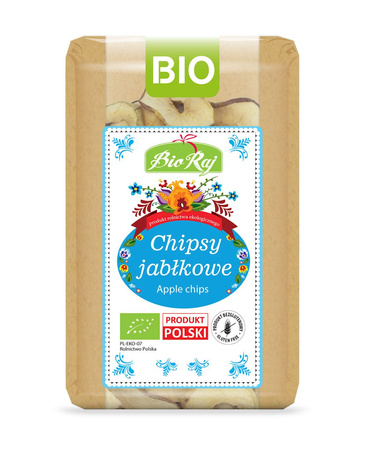 Chips di mela Biologiche 50 g – Bio Raj