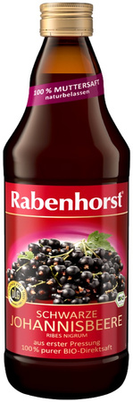 Succo di ribes nero NFC Biologico 750 ml – Rabenhorst