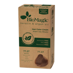 Tintura per capelli marrone biondo (77.07) 250 g - Biomagic
