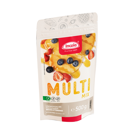 Miscela di farina universale senza glutine 500 g - Incola