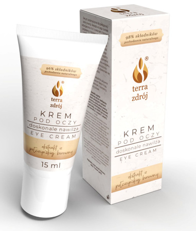 Crema idratante per gli occhi 15 ml - TERRA ZDRÓJ (serie di fanghi terapeutici)