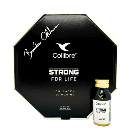 Collagene shot (10 000 mg) Strong For Life integratore alimentare 60 ml - Collibre