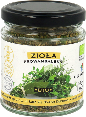 Erbe provenzali senza glutine bio 40 g - Cinque Trasformazioni