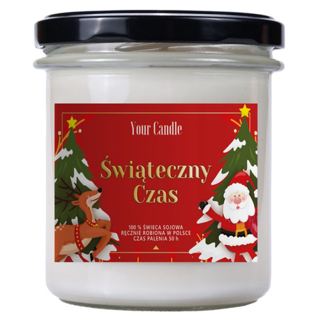 Candela di soia natalizia 300ml - Your Candle