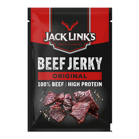Beef Jerky Original: carne di manzo a pezzi, essiccata e affumicata 60 g – Jack Link's