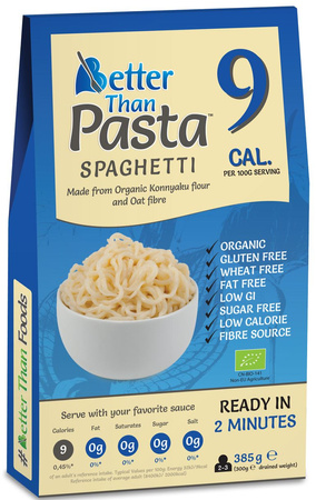 Spaghetti di konjac senza glutine bio 385 g