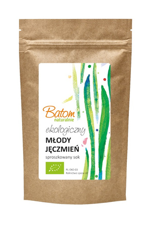 Succo d'erba d'orzo in polvere BIO 100 g – Batom