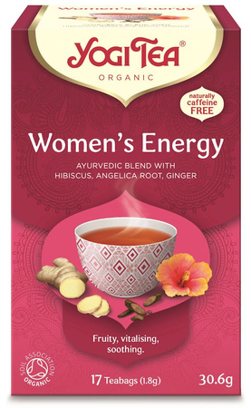 Yogi Tea Tè Energia per Donne Biologico (17 x 1,8 g) 30,6 g