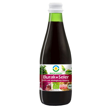 Succo di barbabietola e sedano senza zucchero bio 300 ml