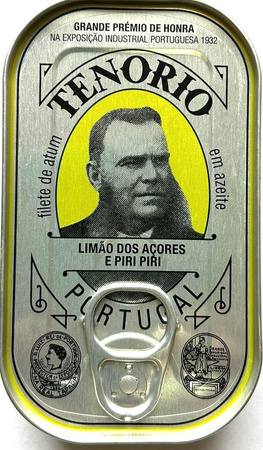 Filetti di tonno premium in olio d'oliva con limone e peperoncino piri piri Bon Appetit 120 g (78 g) – Tenorio