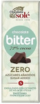 Cioccolato amaro al 72% di cacao senza zuccheri aggiunti con stevia 25 g