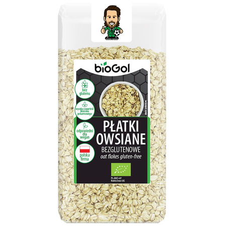 Fiocchi d'avena senza glutine Biologici 300 g – Biogol