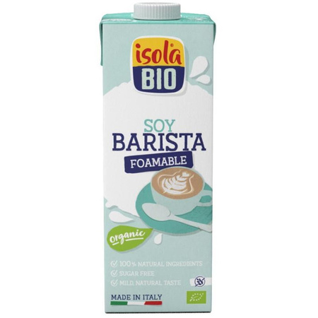 Bevanda di soia barista senza glutine Biologico 1 l – Isola Bio