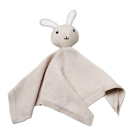 Doudou coniglietto in cotone – Chic-Mic