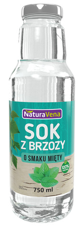 Linfa di betulla alla menta 750 ml – Naturavena
