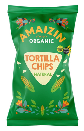 Chips di mais salate senza glutine Biologiche 250 g – Amaizin