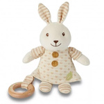 Doudou coniglietto in cotone da 0 mesi (21 cm), certificato FSC e GOTS – Everearth