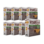 SET 8 x Cuscini di farina d'avena con ripieno al cioccolato senza glutine bio 300 g