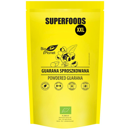 Guaranà in polvere Bio Integratore alimentare 500 g – Bio Planet