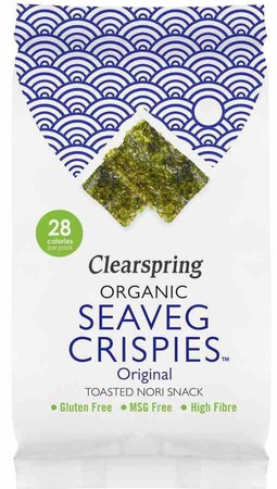 Patatine di alga naurale senza glutine Seaveg BIO 4 g