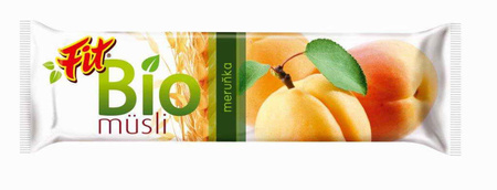 Barretta muesli all'albicocca Biologico 30 g – Fit Bio