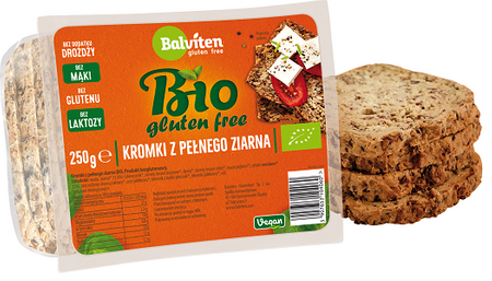 Pane integrale biologico, senza glutine bio 250 g