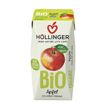 Bevanda alla mela biologica 200 ml – Hollinger