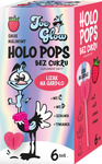 Joe Glow Holopops, lecca-lecca per la gola al lampone, senza zucchero (6 pezzi), 36 g